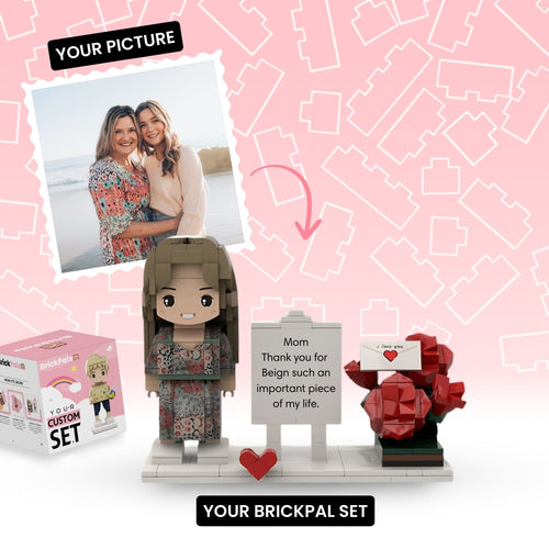 Mother's Day BrickPal | Engraved Message