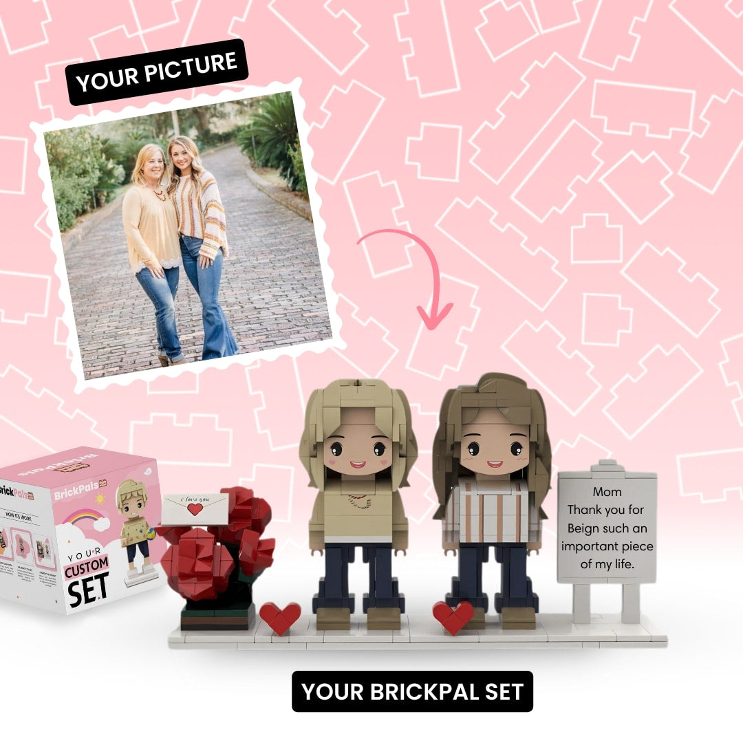 Mother's Day BrickPal | Engraved Message